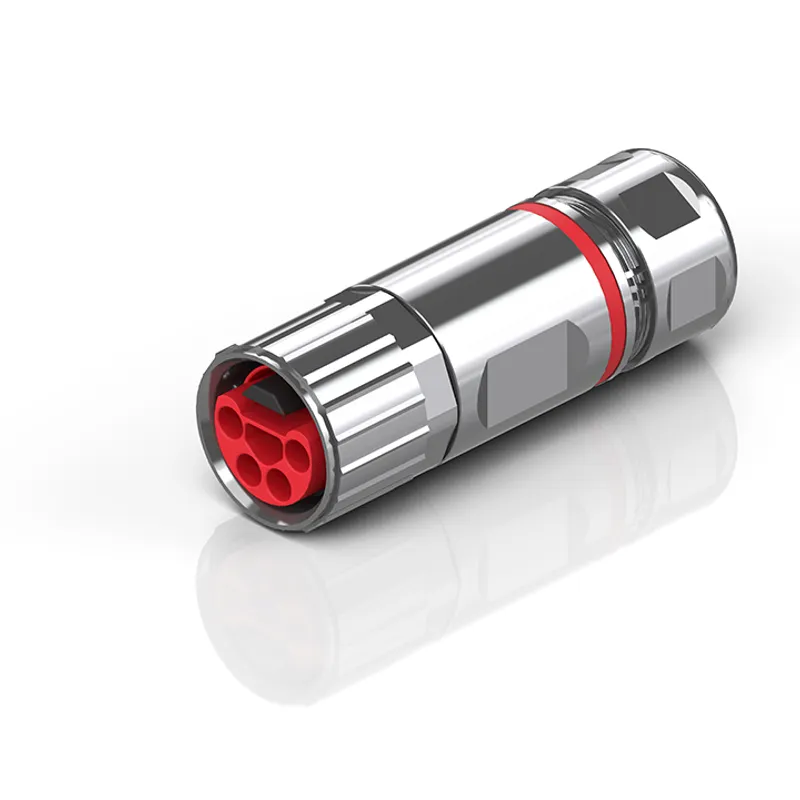 Plug, field assembly, Power, IP65/67, 5 power contacts contained: Type ZS7000-C009
