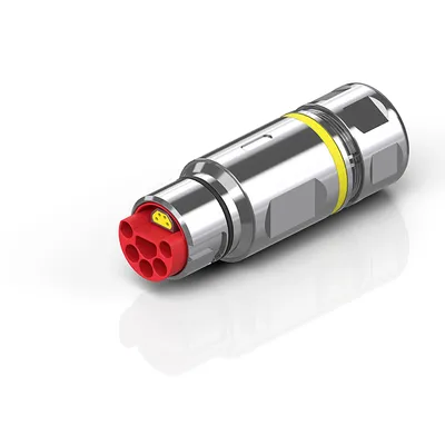 Socket, field assembly, EtherCAT/Ethernet, IP65/67, shielded