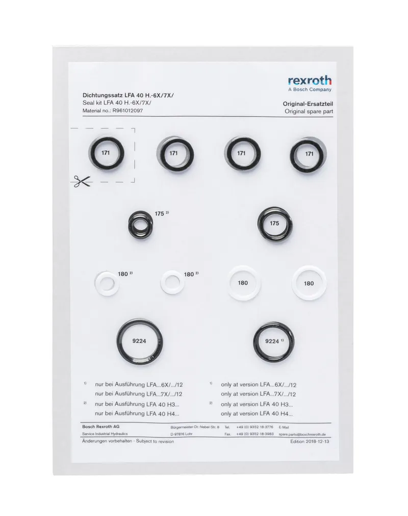 SEAL KIT HAB10-50-2X NBR