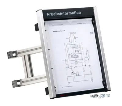 INFORMATION PANEL TS-MC-DINA4-GELENK