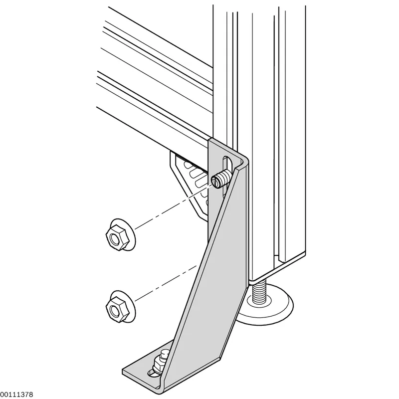 FOUNDATION BRACKET 160X90X42X4 — photo 4 of 4