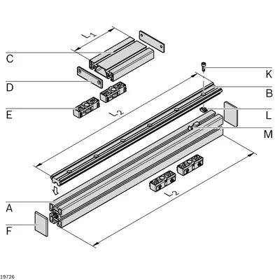 T-SLOT STONE GERADE
