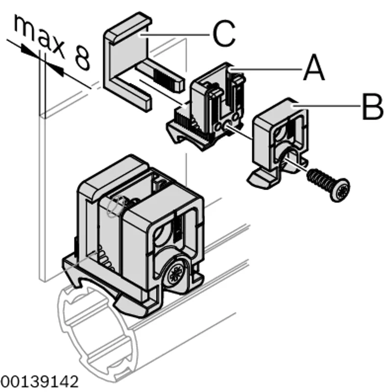 DETENT SPRING N8/N10 TRANSP. — photo 3 of 4