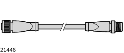 DATA CABLE ID 200/K-ETH M12-5M