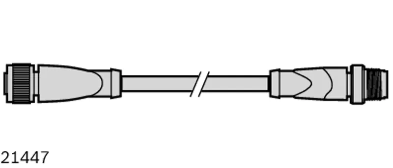 DATA CABLE ID 200/K-ETH M12-20M — photo 1 of 2