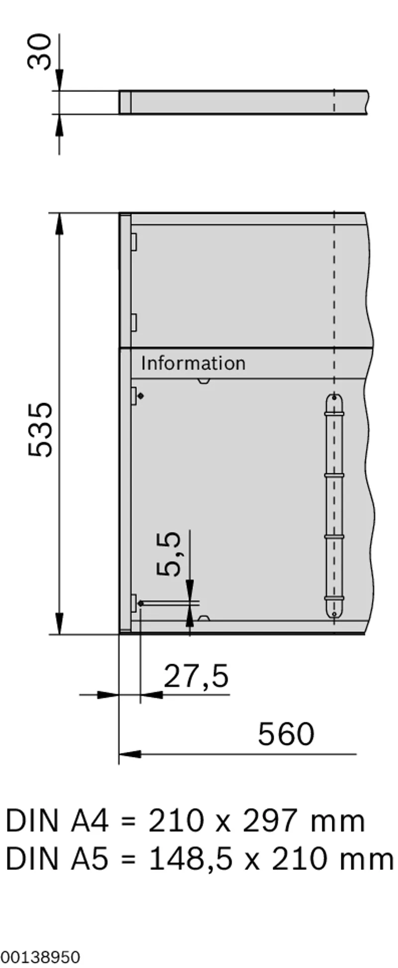 INFORMATION BOARD 2XA4 PLUS — photo 2 of 2