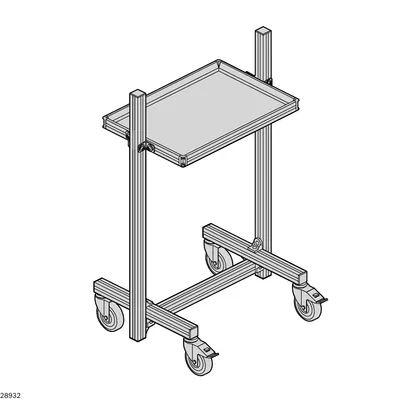 MATERIAL SHUTTLE RB/L 1000-1 ESD