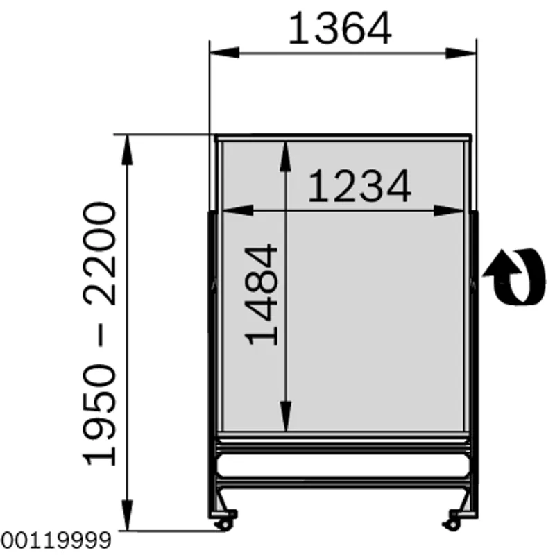 INFOBOARD MOBIL-PIN-BORD — photo 2 of 2