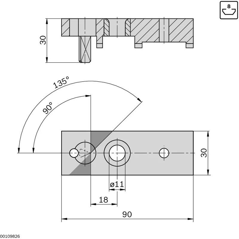 DRILLING AND BORING JIG N8 D11 — photo 3 of 4