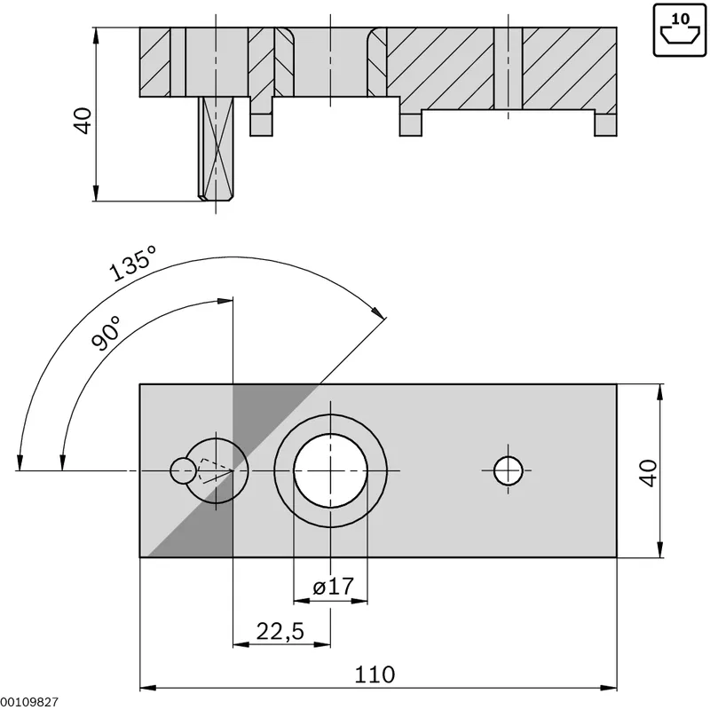 DRILLING AND BORING JIG N10 D17 — photo 3 of 4