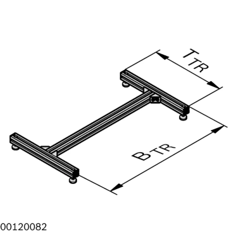 SUPPORT FRAME FUSSAUFLAGE — photo 2 of 2