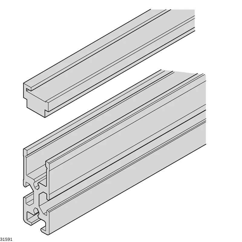 BELT GUIDE PROFILE GP 1 L=2000 — photo 3 of 3