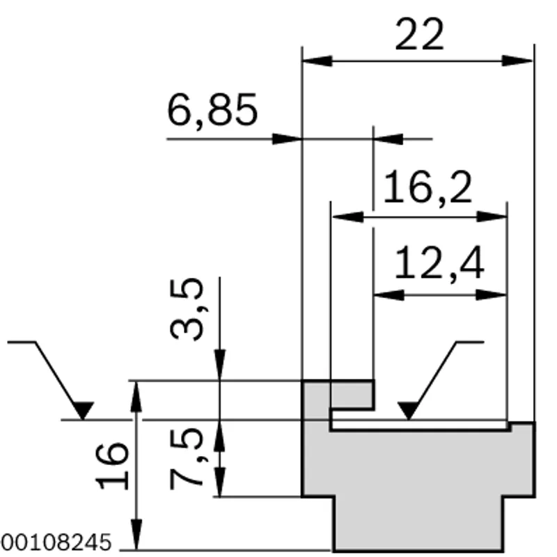 BELT GUIDE PROFILE GP 1 L=2000 — photo 2 of 3