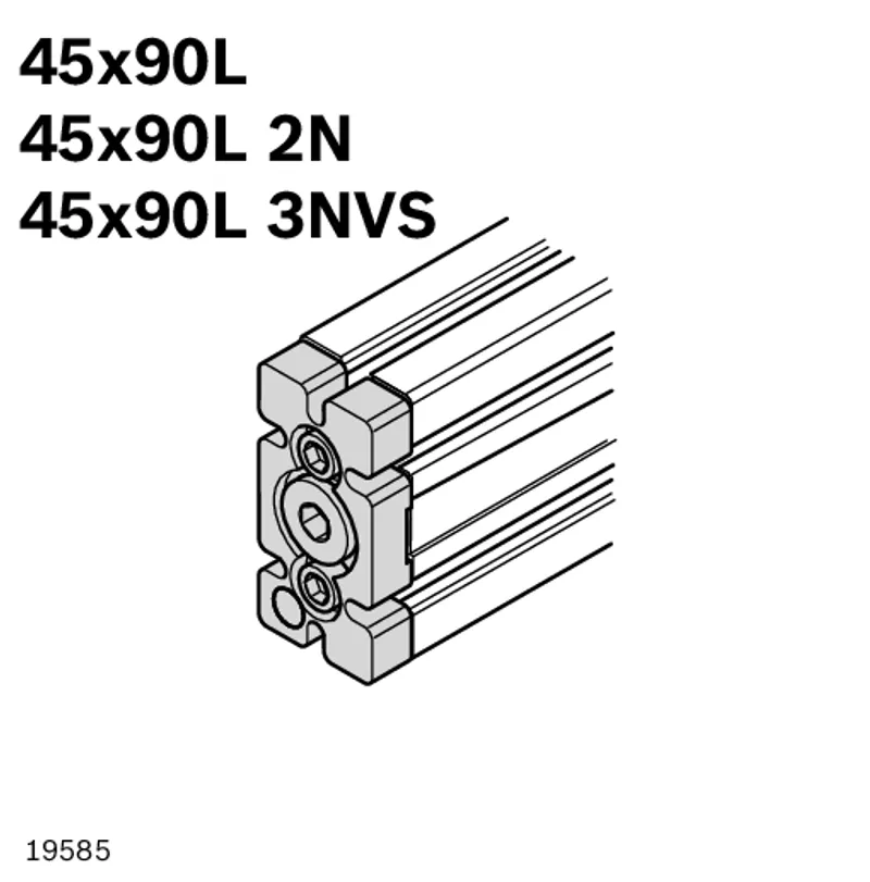 FLANGED PLATE 45X90(3-KAMMER) — photo 7 of 7