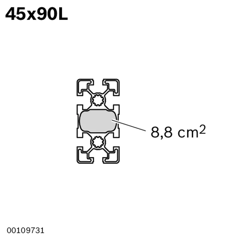 FLANGED PLATE 45X90(3-KAMMER) — photo 6 of 7