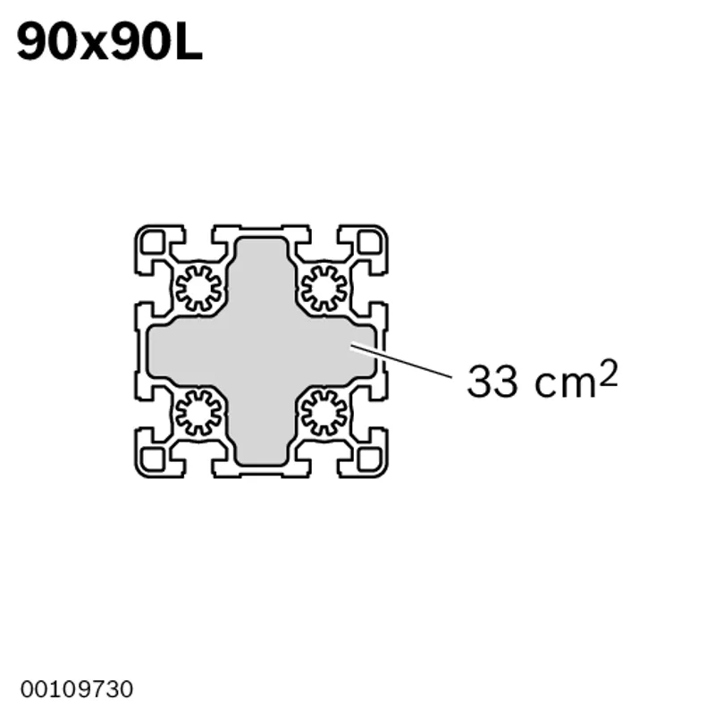 FLANGED PLATE 90X90(5-KAMMER) — photo 5 of 7