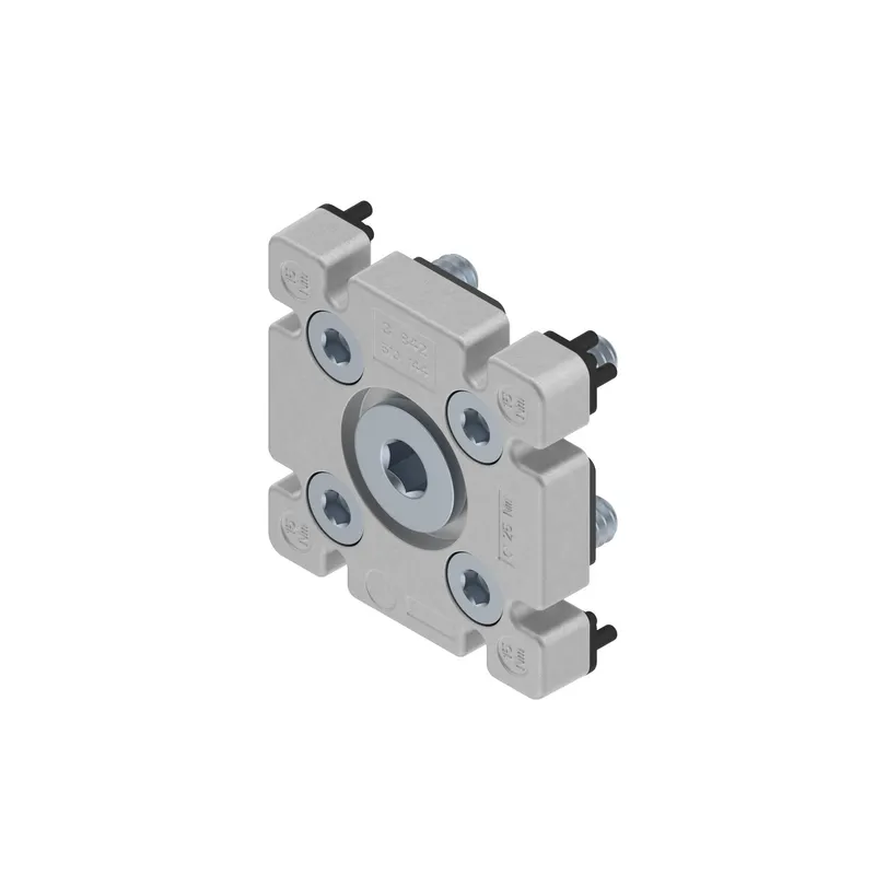 FLANGED PLATE 90X90(5-KAMMER) — photo 1 of 7