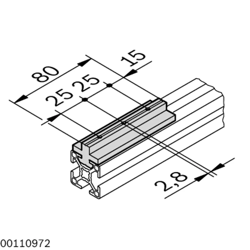 SLIDING ELEMENT 8N MITTIG EINS — photo 3 of 4