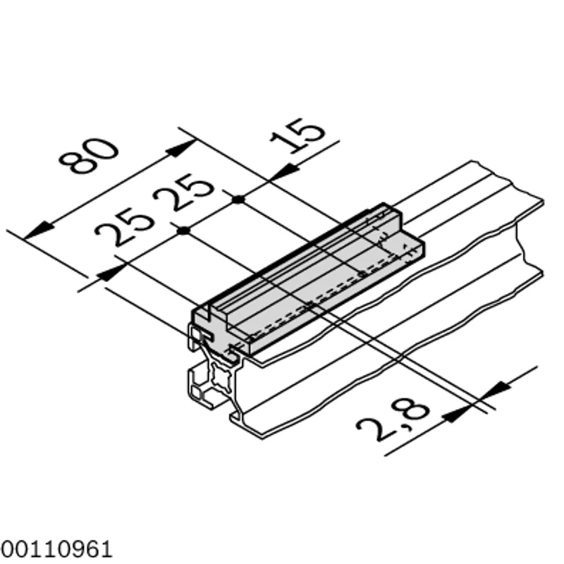 SLIDING ELEMENT 8N VERS EINS — photo 3 of 4