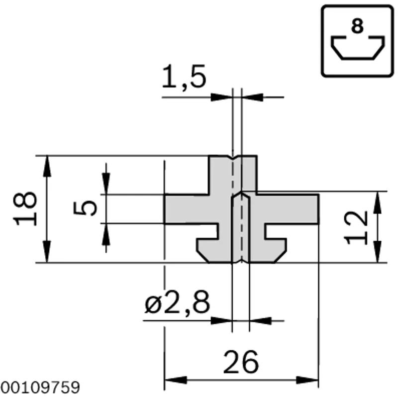 SLIDING ELEMENT 8N VERS EINS — photo 4 of 4