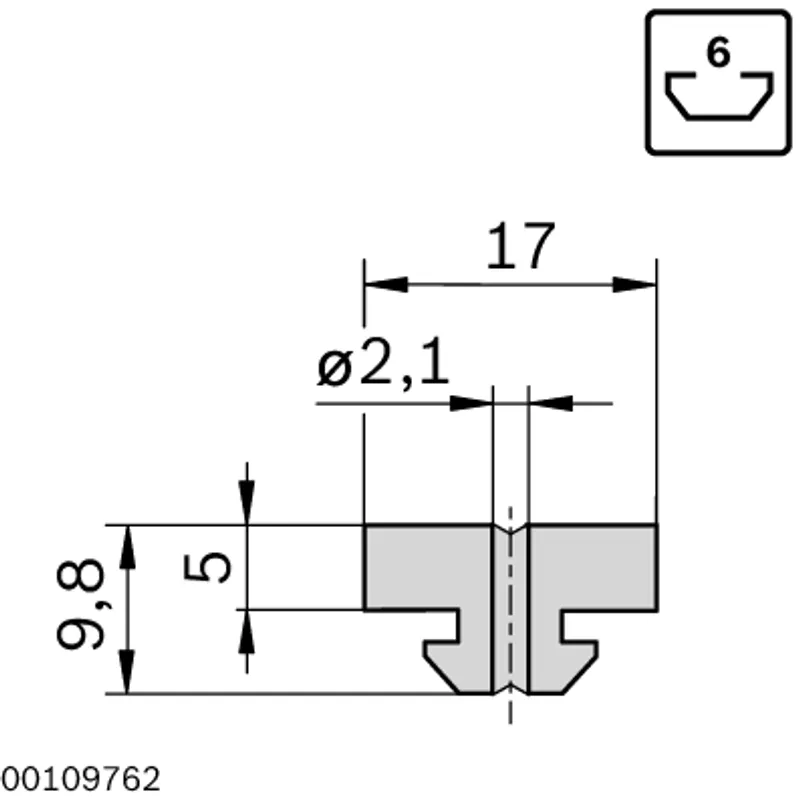SLIDING ELEMENT 6N FLACH — photo 4 of 4