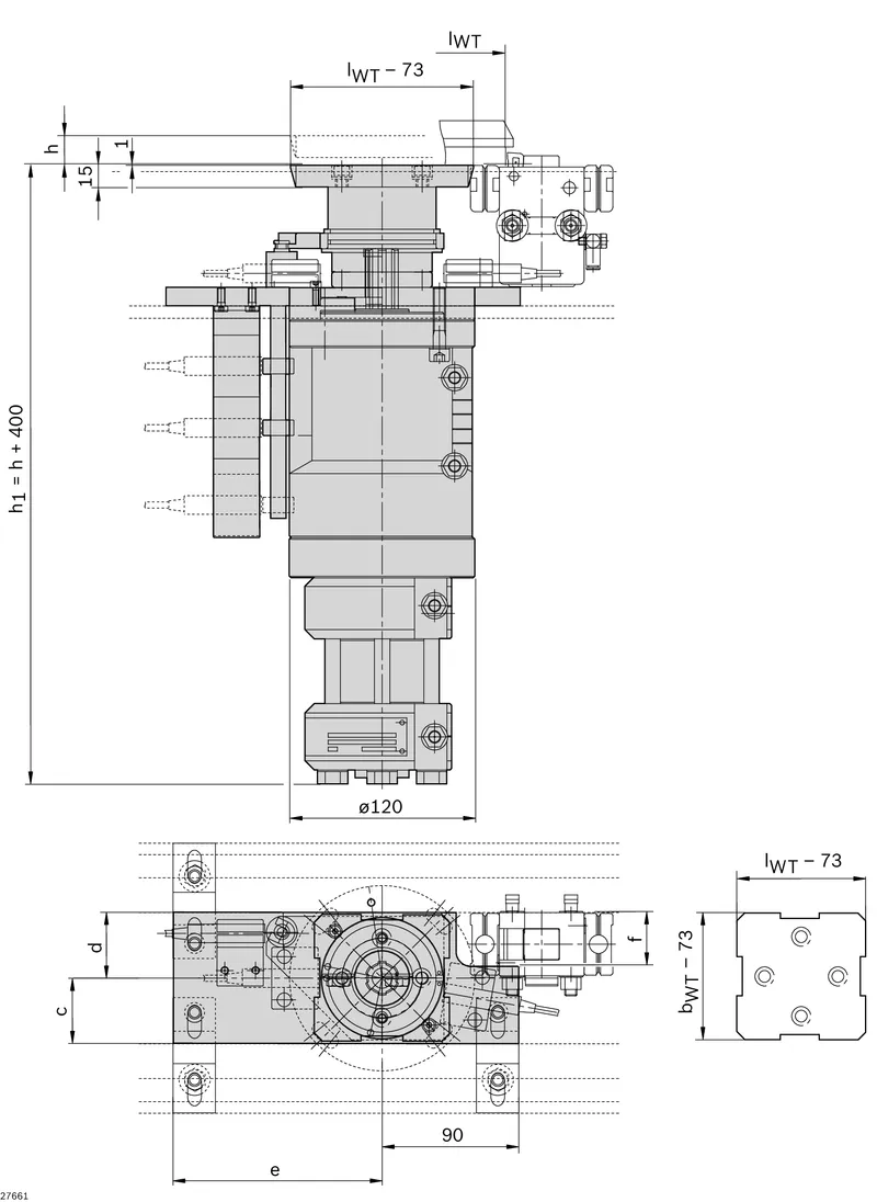 LIFT-ROTATE UNIT HD2 B160*LT160 180 40 — photo 2 of 2