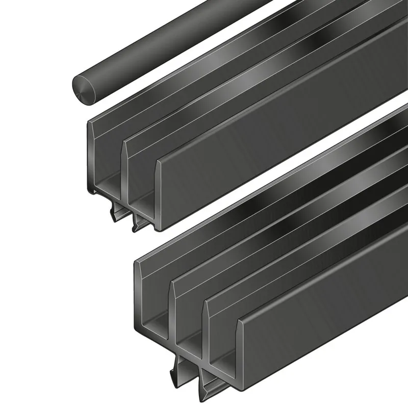 SLIDING DOOR PROFILE 8 PVC L=2000 — photo 1 of 2