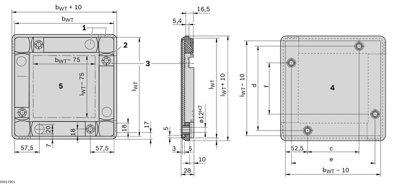 FRAME MODULE WT320 M.PE-LS O.BO — photo 2 of 2