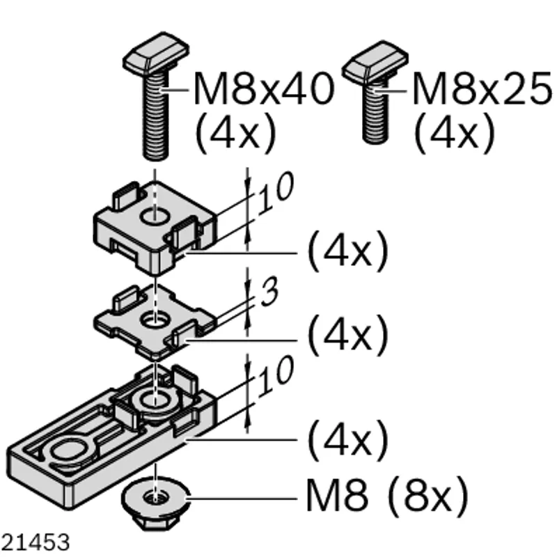 CONNECTING KIT BS2/R;C;HQ2 — photo 1 of 2