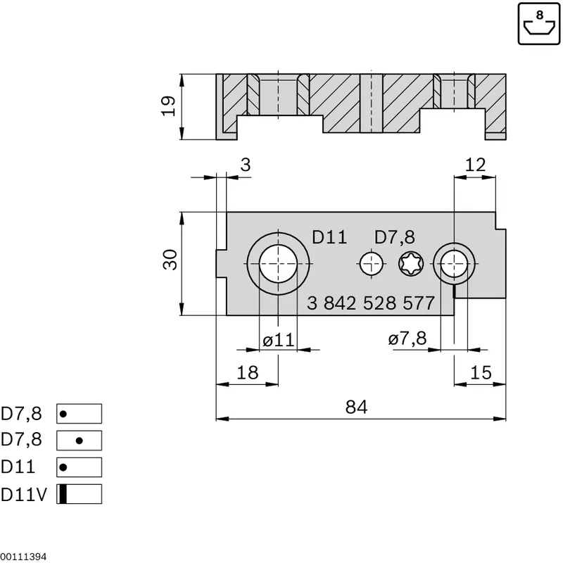 DRILLING AND BORING JIG N8-D11/7,8 — photo 3 of 4