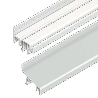 PROTECTIVE PANE PROFILE 10 PP/TPE LIGHT GREY