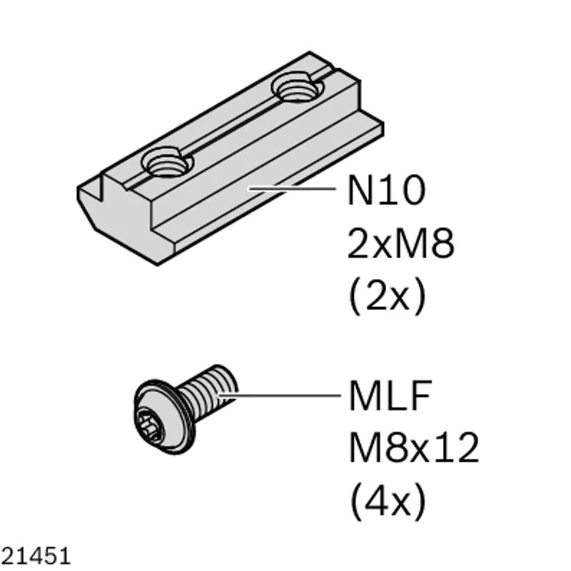 CONNECTING KIT N10 L=52 SET2 — photo 1 of 4
