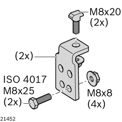 CONNECTING KIT AS/UM 2 /4-BS 2/R-C
