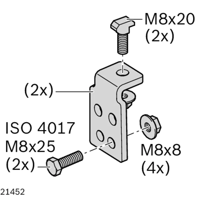 CONNECTING KIT AS/UM 2 /4-BS 2/R-C — photo 1 of 2