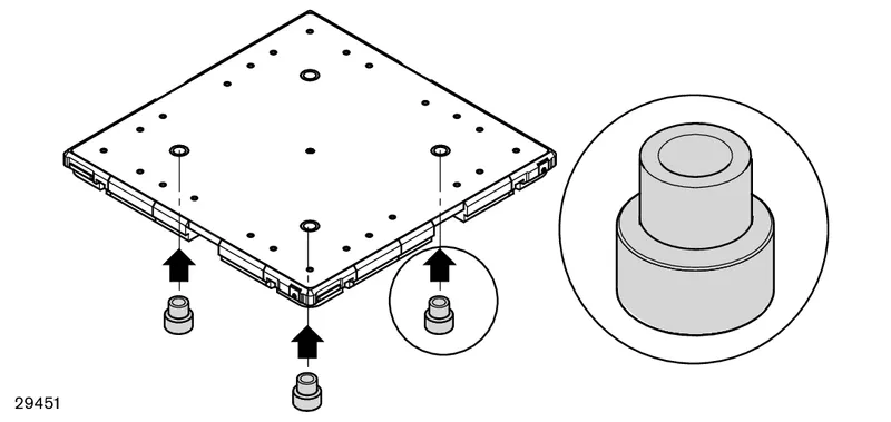 POSITIONING BUSHING WT 2/H SET 2 — photo 2 of 2