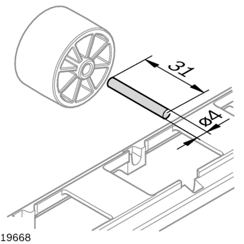 AXLE D4X31 — photo 3 of 3