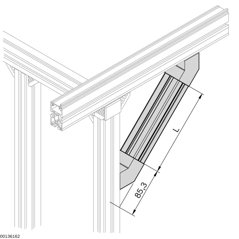 CONNECTOR 45 GRAD-45X45 — photo 2 of 3