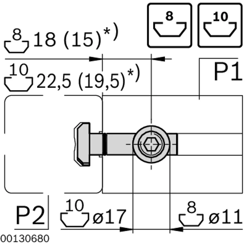 QUICK CONNECTOR N8 90° — photo 2 of 3