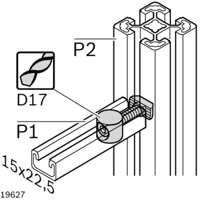 BOLT CONNECTOR D17X15 10/10 — photo 4 of 4