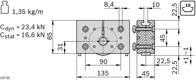 SUPPORTING BEARING LF20 — photo 2 of 2