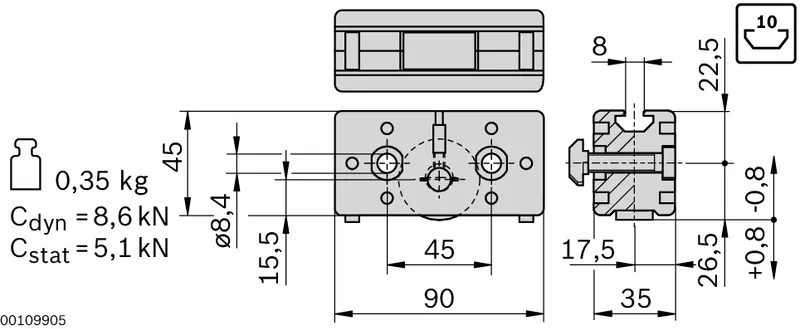 SUPPORTING BEARING LF12 — photo 2 of 2