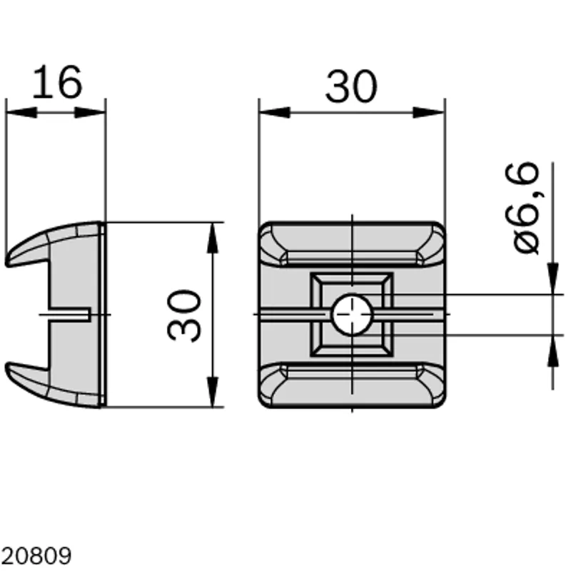 TENSIONING HEAD 29X30X16 — photo 3 of 3
