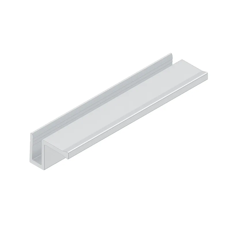 DOOR HANDLE PROFILE 6MM AL 10X3000MM — photo 1 of 2