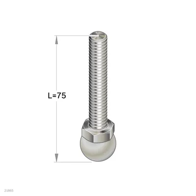 Bosch Rexroth 3842536811 – SPINDLE M8 L75 STAINLESS Bosch Rexroth 3842536811 – SPINDLE M8 L75 STAINLESS