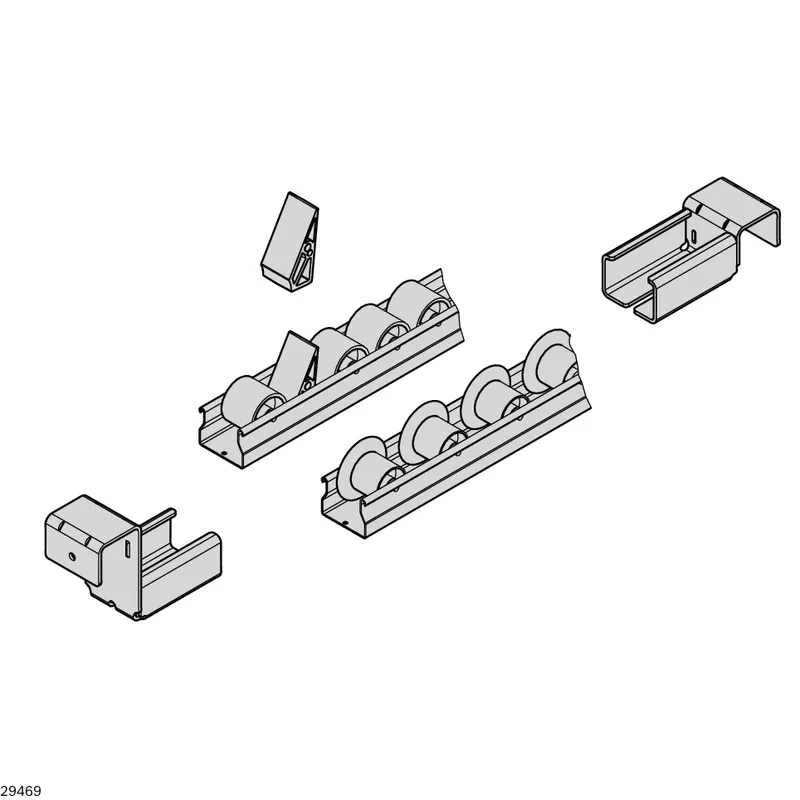 ROLLER SECTION D28SK L=4500 — photo 1 of 3
