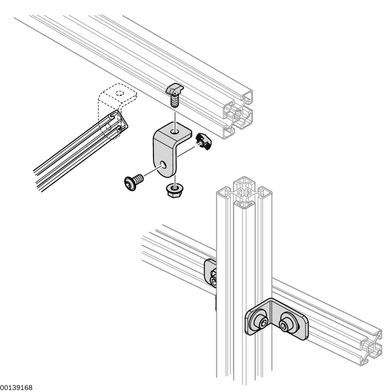 MOUNTING BRACKET M8 P60-40 SET — photo 3 of 3