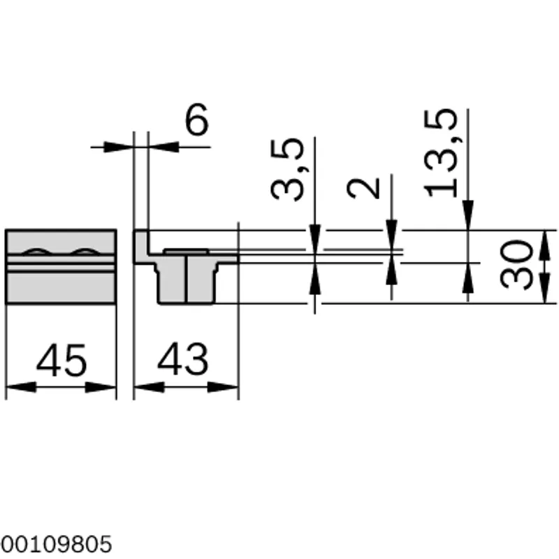 ROLLER ELEMENT RE 45 SK ESD — photo 3 of 3