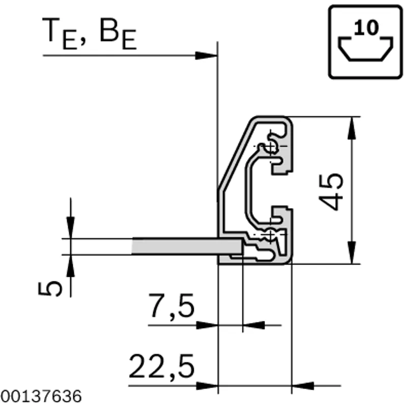 MATERIAL SHELF ESD A1 410X610 998184 — photo 4 of 4