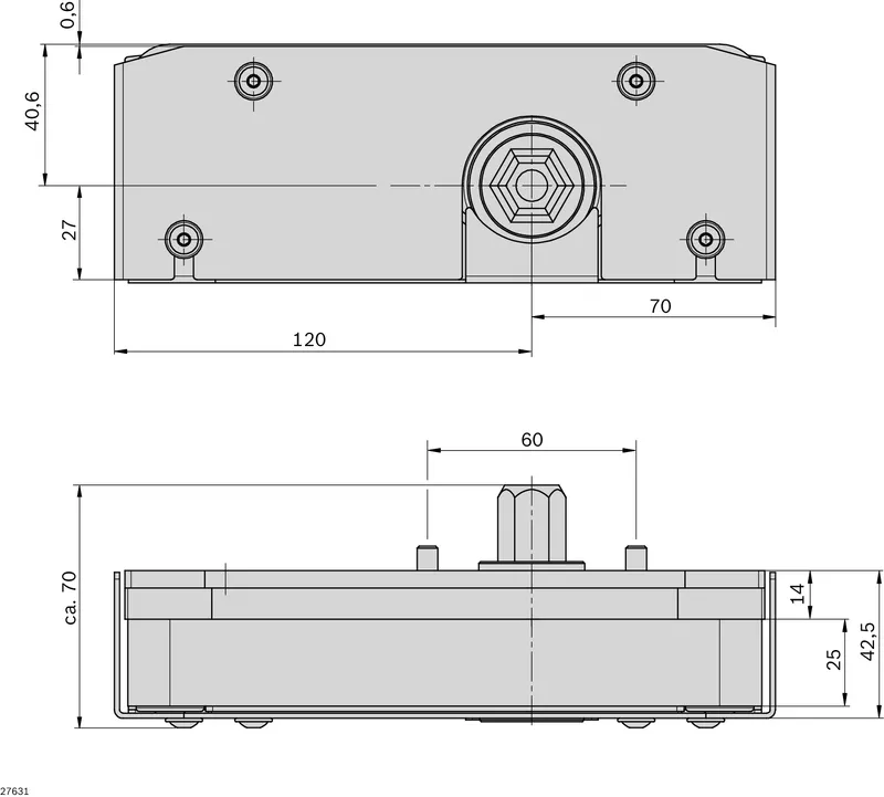 ASSEMBLY KIT BS2/C+R UEBERTRIEB RE — photo 2 of 2