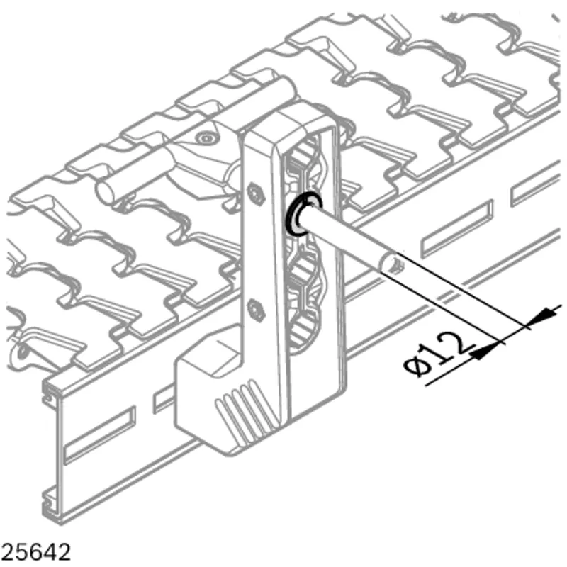 REDUCING SOCKET D18/D12